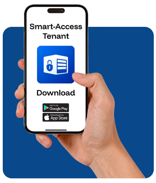 Stap 1: Download de Smart-Access App met de Smart-Access app van StoragePark